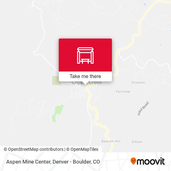 Aspen Mine Center map