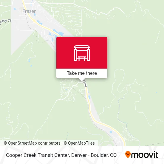 Cooper Creek Transit Center map
