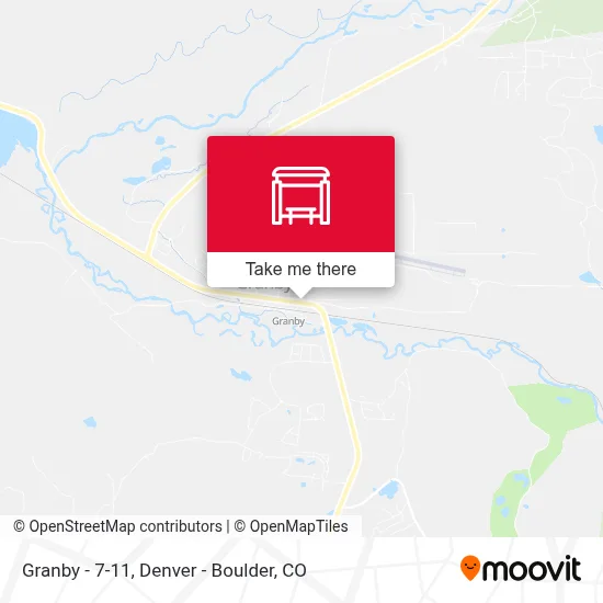 Granby - 7-11 map