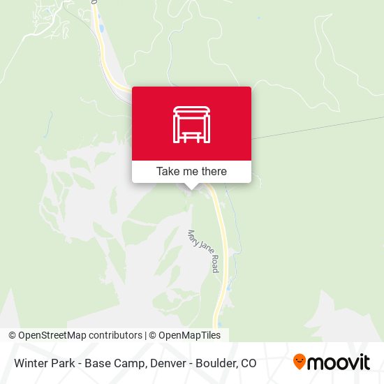 Winter Park - Base Camp map