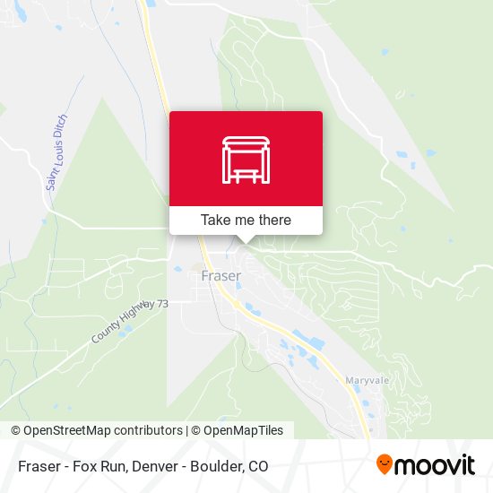 Fraser - Fox Run map