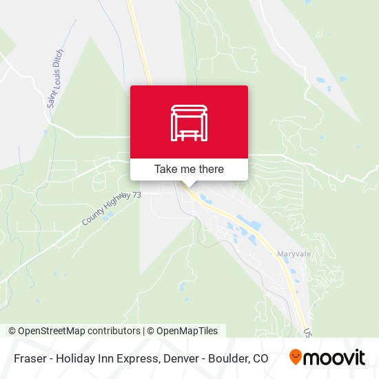 Mapa de Fraser - Holiday Inn Express