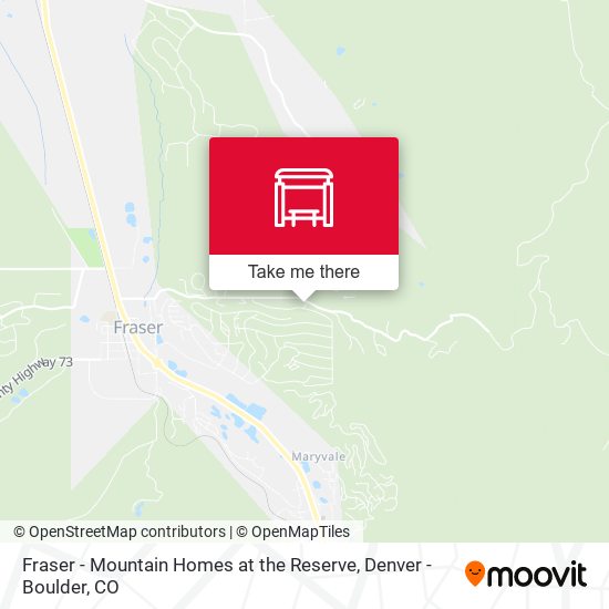 Fraser - Mountain Homes at the Reserve map