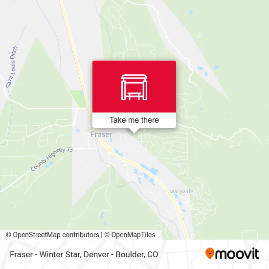 Fraser - Winter Star map