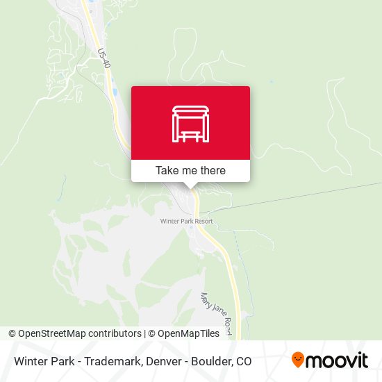 Winter Park - Trademark map