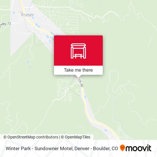 Winter Park - Sundowner Motel map