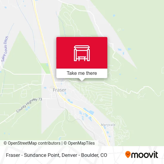 Fraser - Sundance Point map