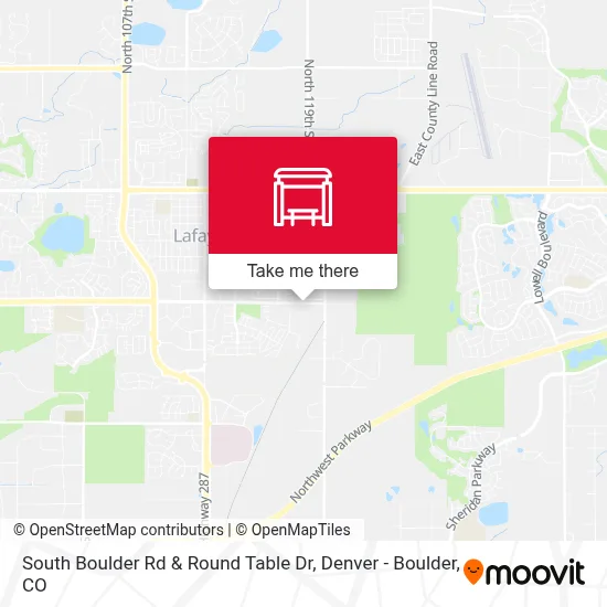 South Boulder Rd & Round Table Dr map