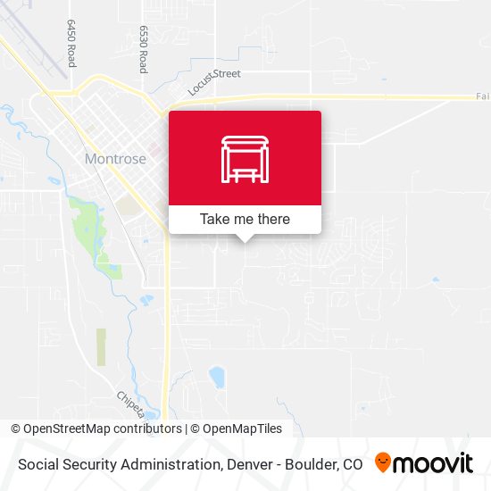 Social Security Administration map