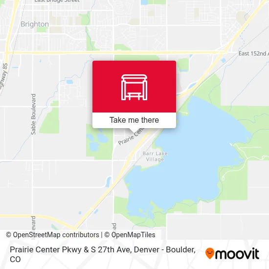 Prairie Center Pkwy & S 27th Ave map