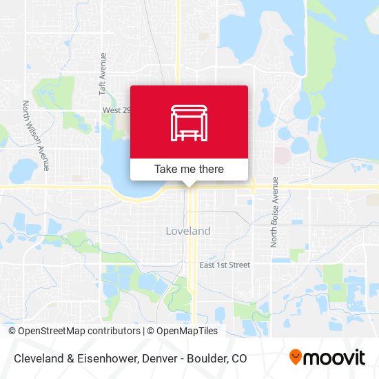 Cleveland & Eisenhower map