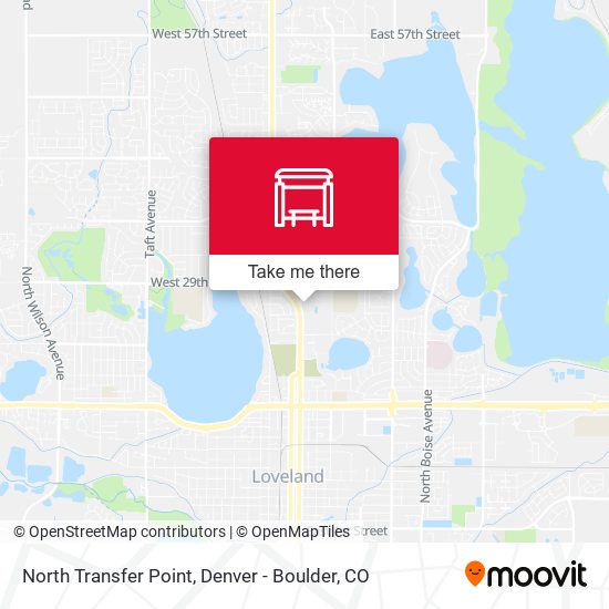 North Transfer Point map