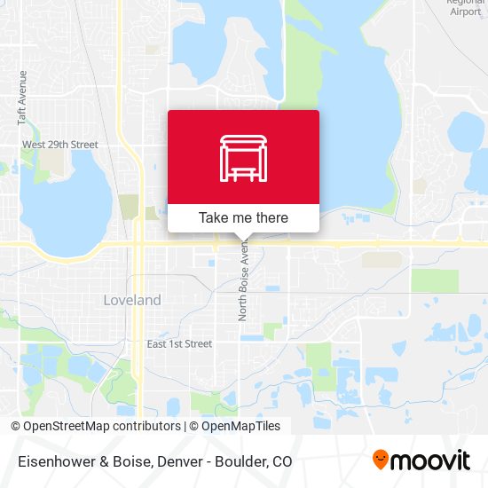 Eisenhower & Boise map