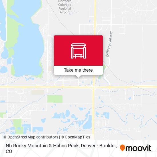 Nb Rocky Mountain & Hahns Peak map