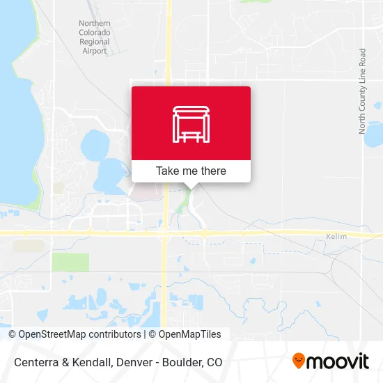 Centerra & Kendall map