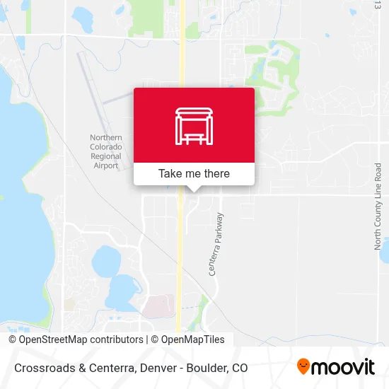 Crossroads & Centerra map
