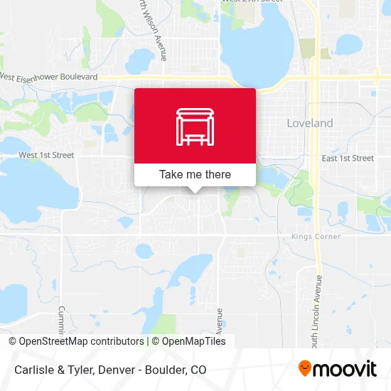 Carlisle & Tyler map