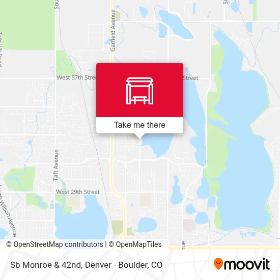 Sb Monroe & 42nd map