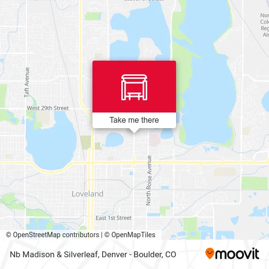 Nb Madison & Silverleaf map