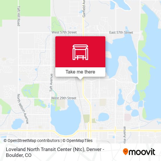 Loveland North Transit Center (Ntc) map