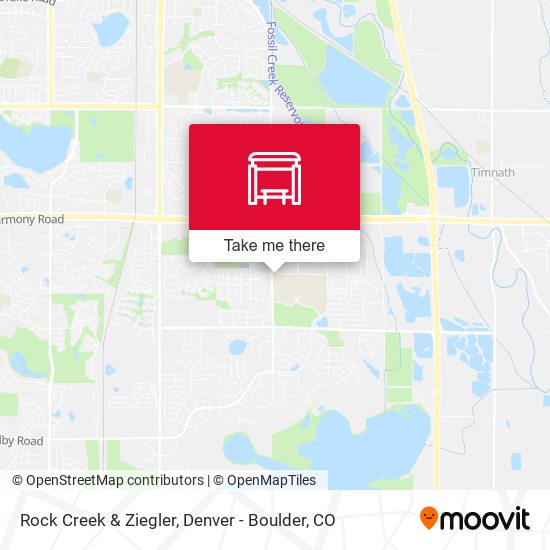 Rock Creek & Ziegler map