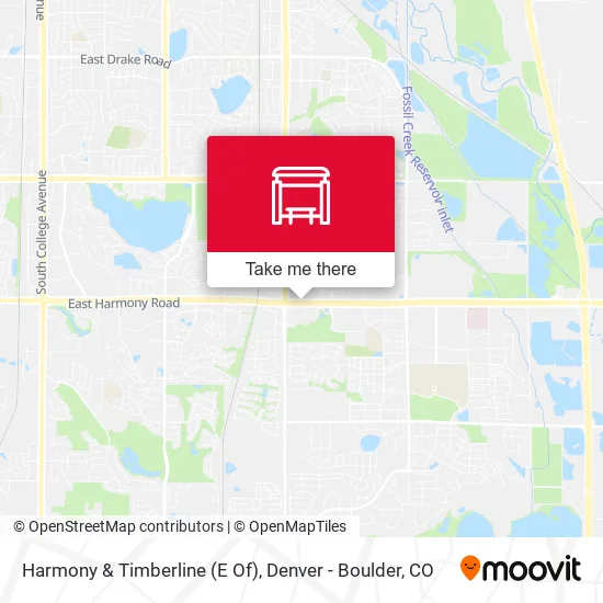 Harmony & Timberline (E Of) map