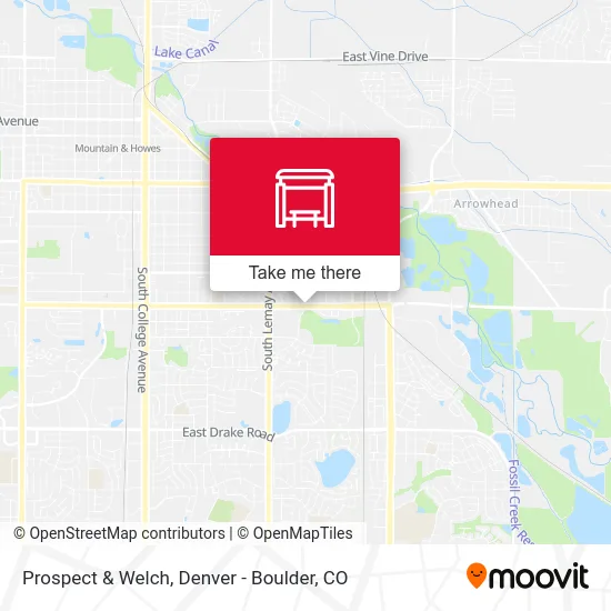 Prospect & Welch map
