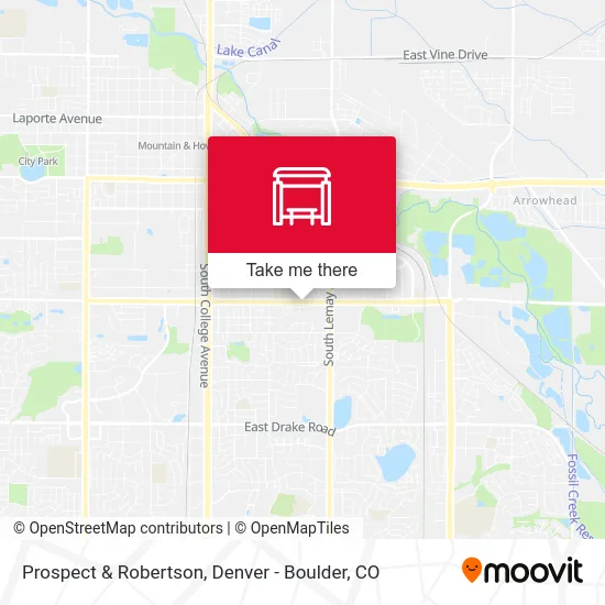 Prospect & Robertson map