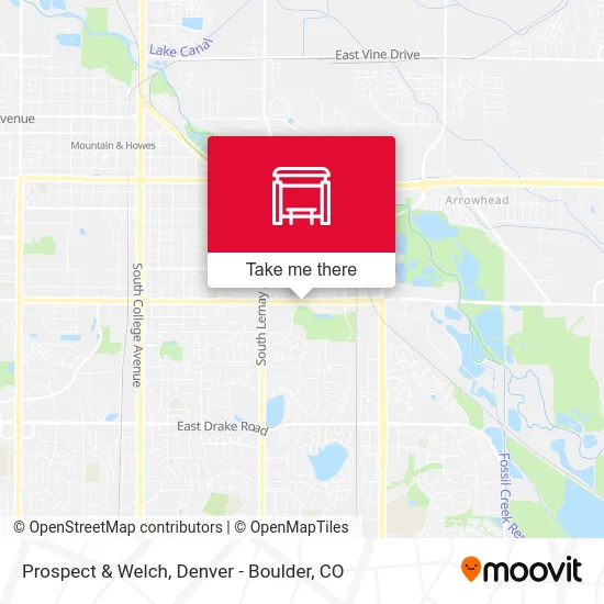 Prospect & Welch map