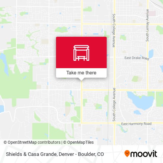Shields & Casa Grande map