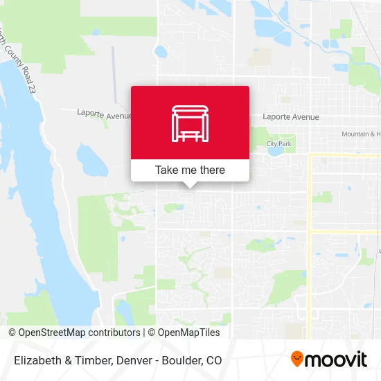 Elizabeth & Timber map