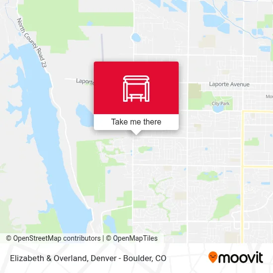 Elizabeth & Overland map