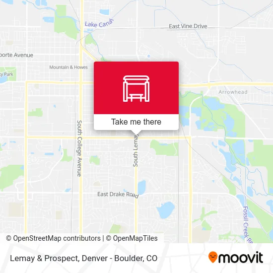 Lemay & Prospect map