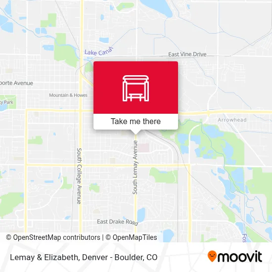 Lemay & Elizabeth map