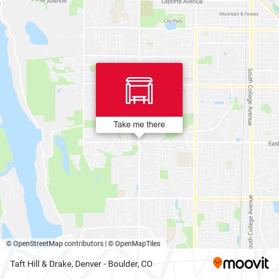 Taft Hill & Drake map