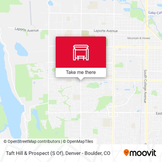 Taft Hill & Prospect (S Of) map