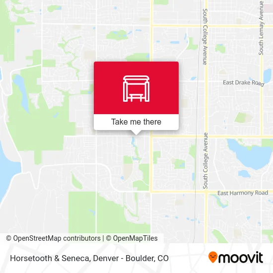 Horsetooth & Seneca map
