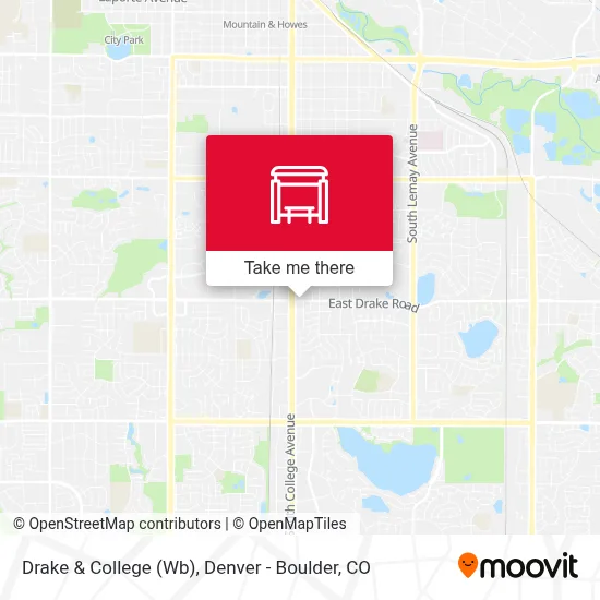 Drake & College (Wb) map
