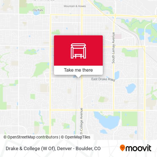 Drake & College (W Of) map