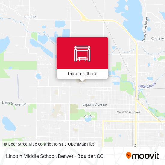 Lincoln Middle School map