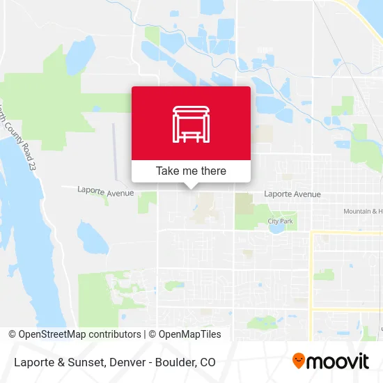 Laporte & Sunset map