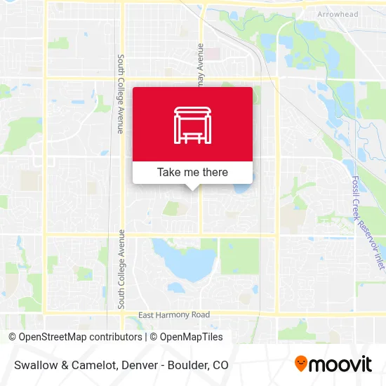 Swallow & Camelot map