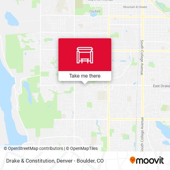 Drake & Constitution map