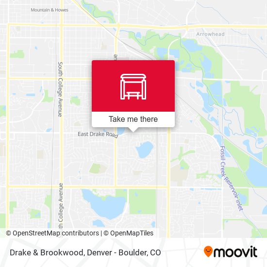 Drake & Brookwood map