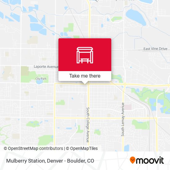 Mulberry Station map
