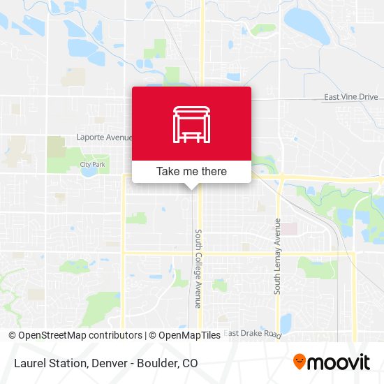 Laurel Station map