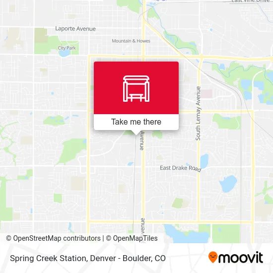 Spring Creek Station map