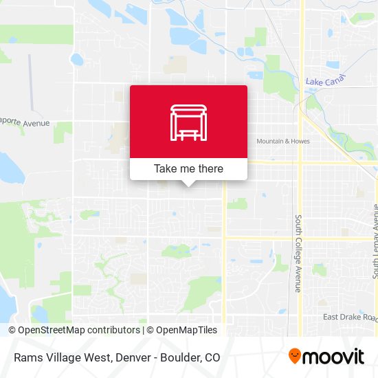 Rams Village West map