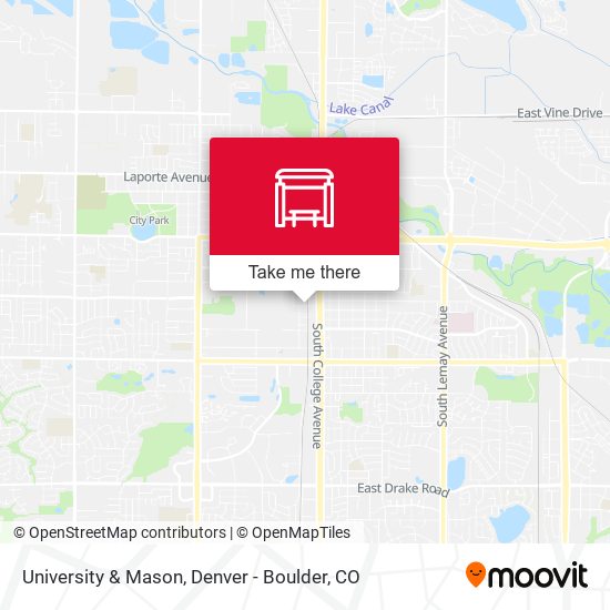 University & Mason map