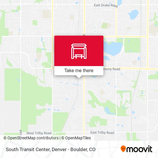 South Transit Center map